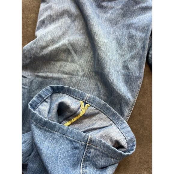 Tommy Bahama Jeans Mens 40x30 Blue Standard Medium Wash Denim Measure 39x22 - Picture 5 of 8